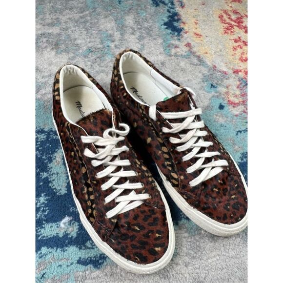 Madewell Womens Leopard Shoes Size 8M - Picture 1 of 5
